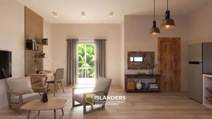 Phangan Tropical Villas – Maison de 3 chambres avec piscine commune pour les nomades numériques au paradis !