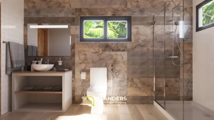 Phangan Tropical Villas – Maison de 3 chambres avec piscine commune pour les nomades numériques au paradis !