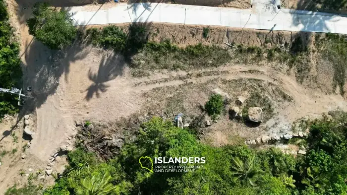 Chaweng noi près de la rocade 500 mètres 1000 m² Prix 6,3 ml