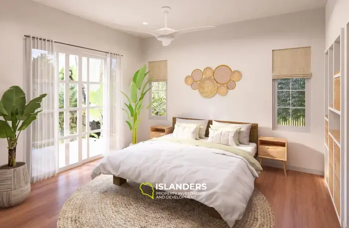 Projet de Villas de Luxe Familiales avec Piscine (2/4 disponibles) – Hin-Kong/Wok-Tum, Koh Phangan – Prêtes en octobre 2025