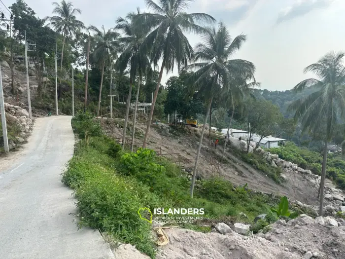 ที่ดินวิวทะเลอันสวยงามที่ไม่มีใครเทียบได้พร้อมวิวพระอาทิตย์ตกที่สวยงามตระการตา
