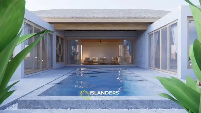 Luxury 3 bdrm Balinese style pool villa