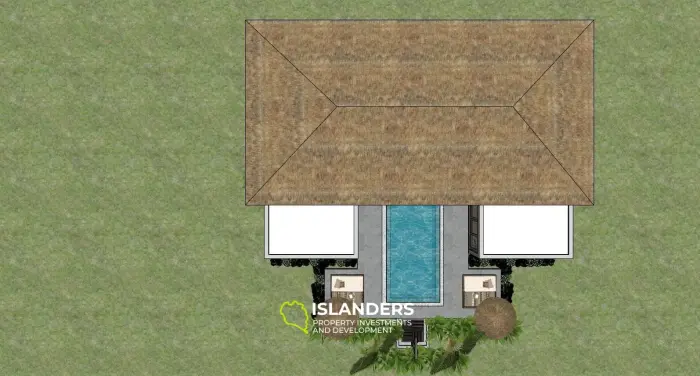 Luxury 3 bdrm Balinese style pool villa