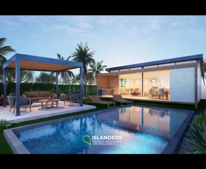 Modern pool villa 1 bdrm with all amenities and eco-friendly technologies