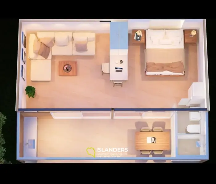 Modern pool villa 1 bdrm with all amenities and eco-friendly technologies