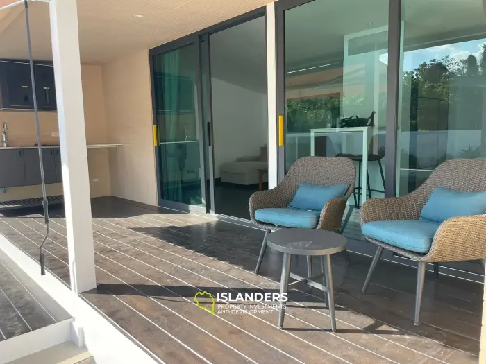Villa de 2 dormitorios con piscina y una arquitectura cuidadosamente diseñada