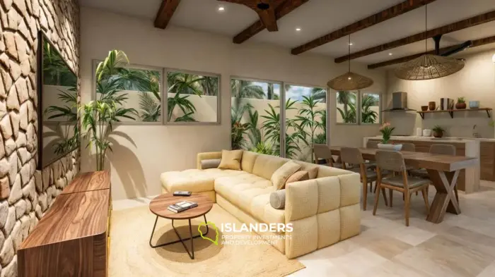 Spacious 3 bdrm pool villa in a quiet area with picturesque views 