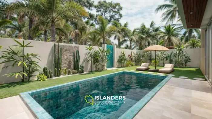 Spacious 3 bdrm pool villa in a quiet area with picturesque views 