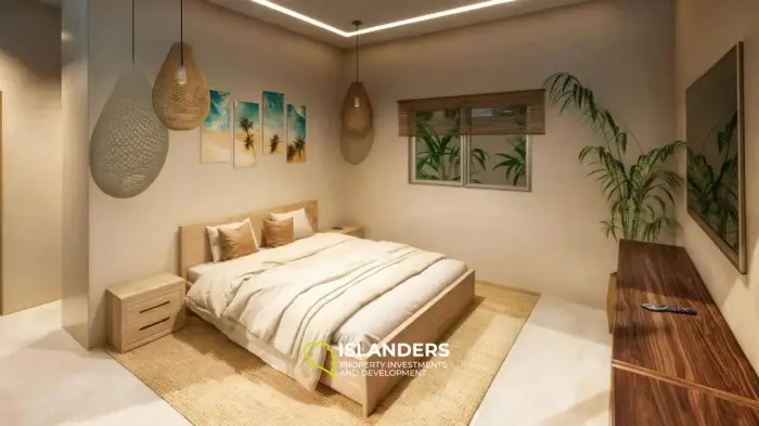 Spacious 3 bdrm pool villa in a quiet area with picturesque views 
