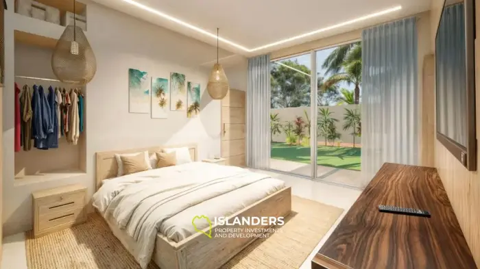 Spacious 3 bdrm pool villa in a quiet area with picturesque views 