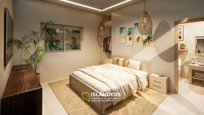 Spacious 3 bdrm pool villa in a quiet area with picturesque views 