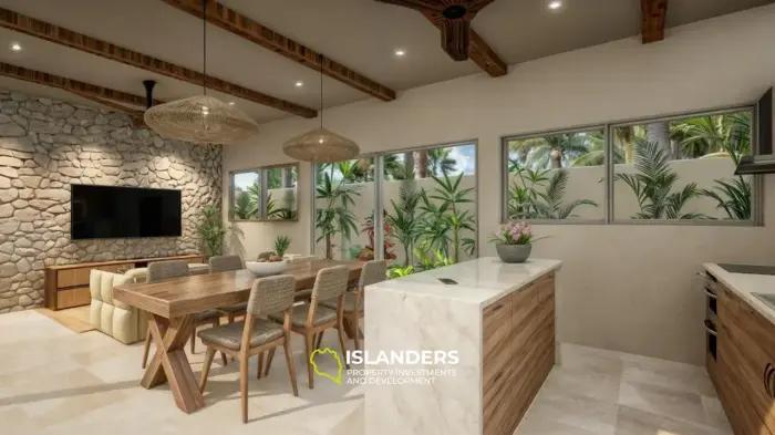 Spacious 3 bdrm pool villa in a quiet area with picturesque views 