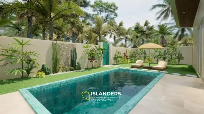 Spacious 3 bdrm pool villa in a quiet area with picturesque views 