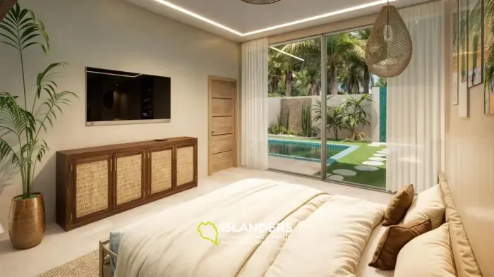 Spacious 3 bdrm pool villa in a quiet area with picturesque views 