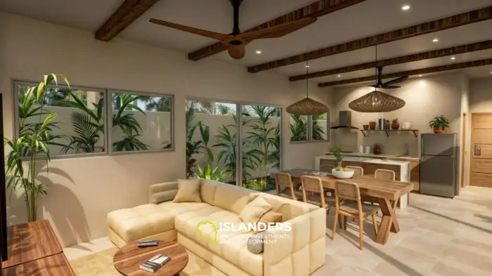 Spacious 3 bdrm pool villa in a quiet area with picturesque views 