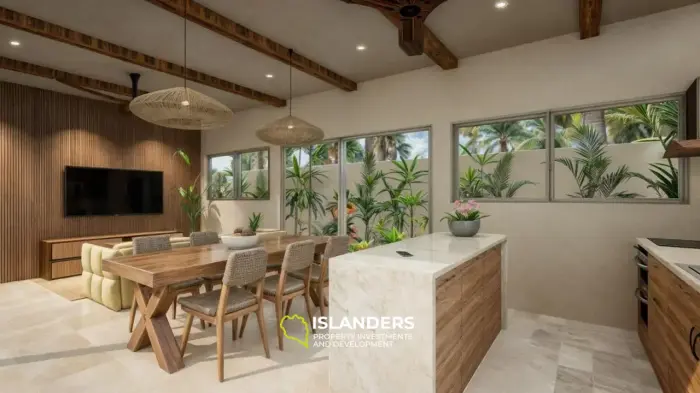 Spacious 3 bdrm pool villa in a quiet area with picturesque views 