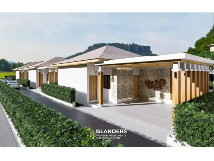 Komfortable 3-Schlafzimmer-Poolvilla in einem Wohnkomplex mit allen Annehmlichkeiten