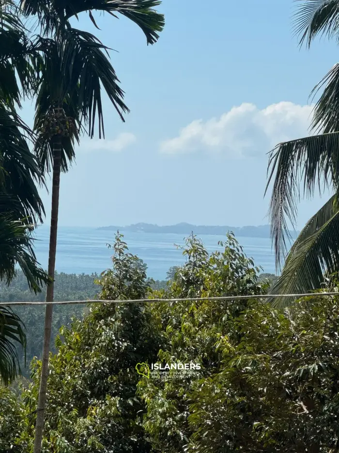 🌿 1 מגרש ראי למכירה בבאן טאי, קופנגן - נוף להרים ולים 🌿
