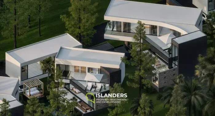Stylish 4 bdrm pool villa in a prestigious area of ​​the island