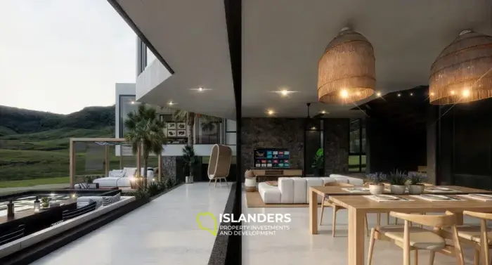 Stylish 4 bdrm pool villa in a prestigious area of ​​the island