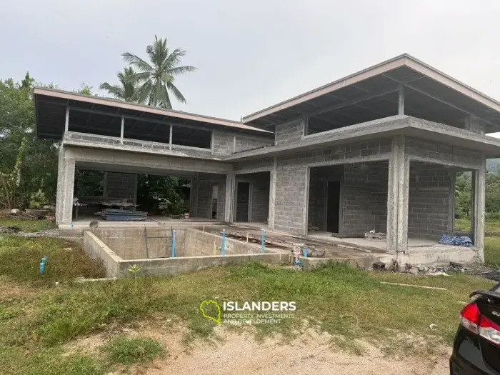 3-bedroom pool villa in Maenam