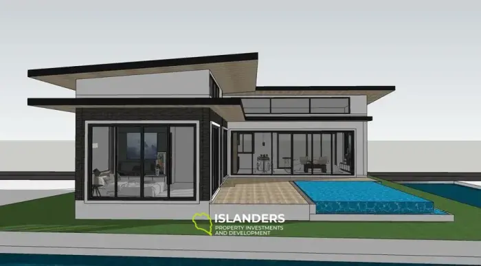 3-bedroom pool villa in Maenam