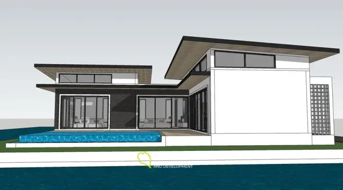 3-bedroom pool villa in Maenam