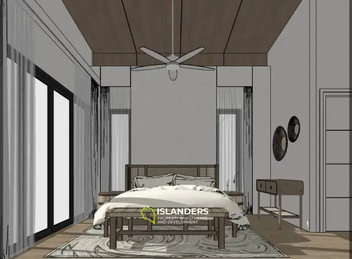 3-bedroom pool villa in Maenam