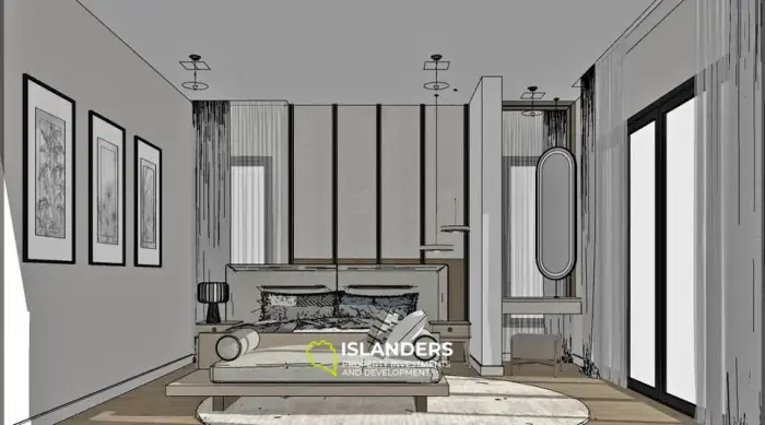 3-bedroom pool villa in Maenam