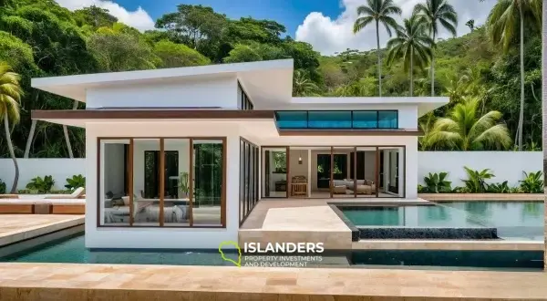 3-bedroom pool villa in Maenam