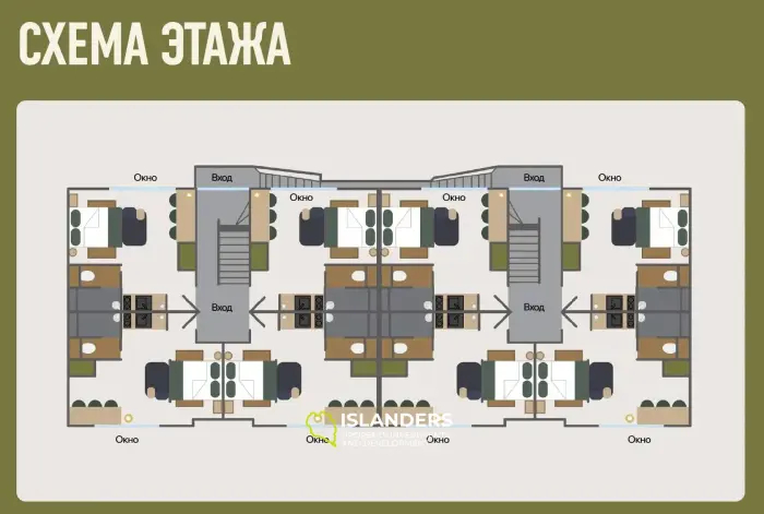 Апартаменты на Бали в Чангу № 1000
