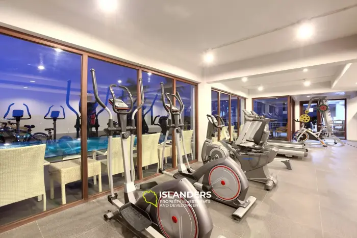 Estudio en un complejo con todas las comodidades.