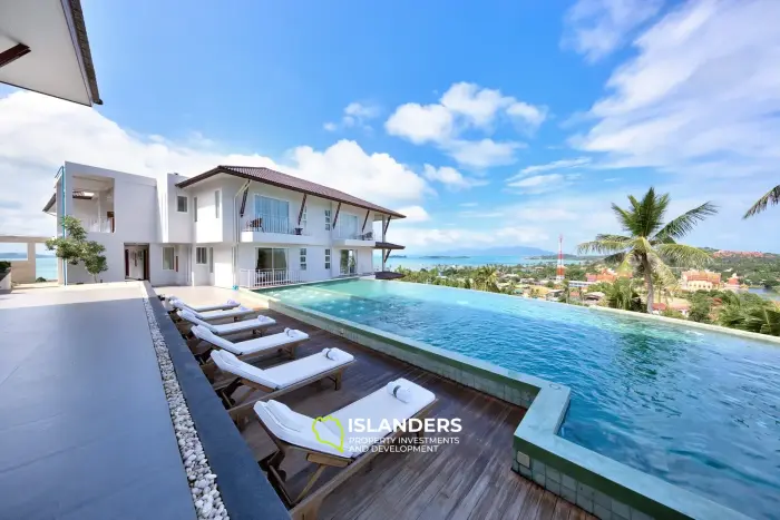 Condominio de 1 dormitorio con vista al mar.