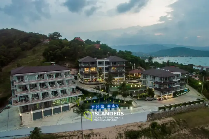 Condominio de 1 dormitorio con vista al mar.