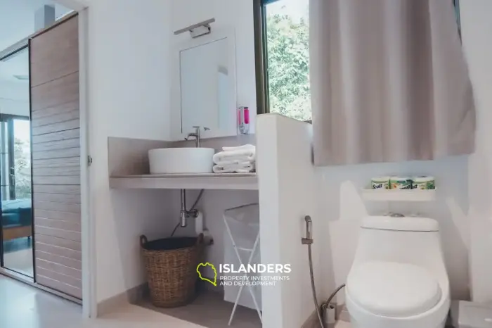 Villas jumelles de 2 chambres avec vue sur la mer – 5 500 000 THB (chacune)