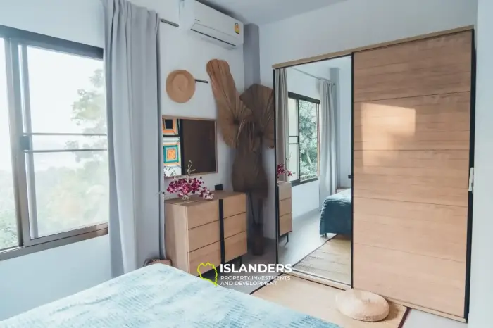Villas jumelles de 2 chambres avec vue sur la mer – 5 500 000 THB (chacune)