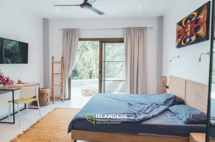 Villas jumelles de 2 chambres avec vue sur la mer – 5 500 000 THB (chacune)