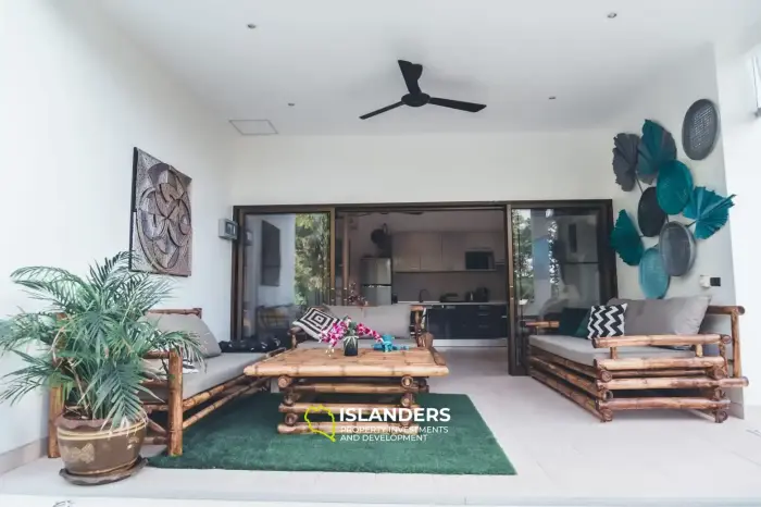 Villas jumelles de 2 chambres avec vue sur la mer – 5 500 000 THB (chacune)