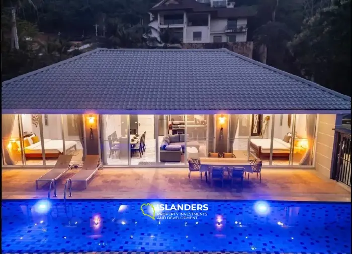 Villa con piscina de 5 habitaciones en una zona tranquila.