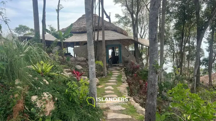 Bamboo Eco Sanctuary with Panoramic Ocean Views