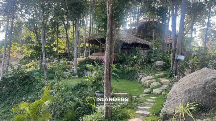 Bamboo Eco Sanctuary with Panoramic Ocean Views