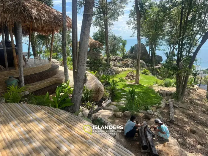Bamboo Eco Sanctuary with Panoramic Ocean Views