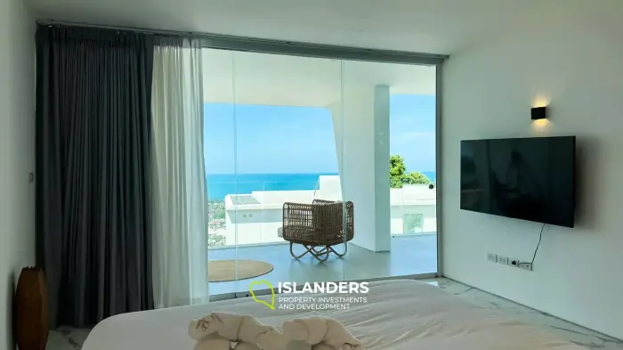 3ベッドルームのプールヴィラ、果てしない海の景色付き