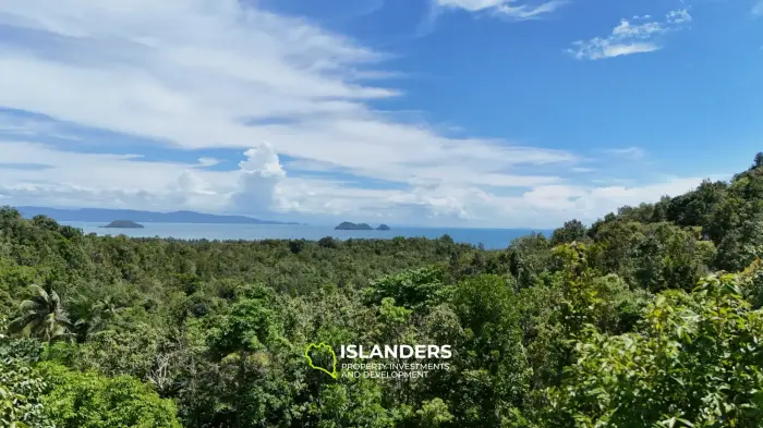 Increíble terreno en las colinas de Haad Yao, Lote C.