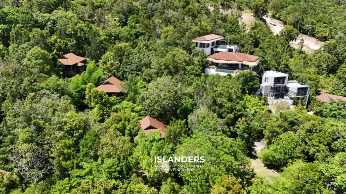 Increíble terreno en las colinas de Haad Yao, Lote C.