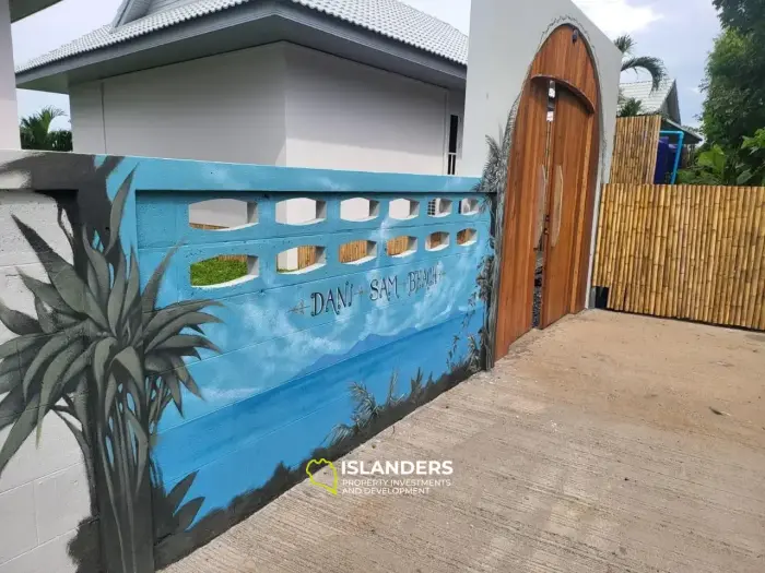 Mini resort 5 bdrm with swimming pool on the first coastline (Thong Son Beach)