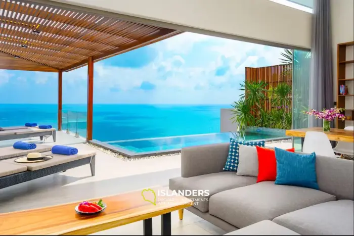 วิลล่าพร้อมสระว่ายน้ำ 3 ห้องนอนกว้างขวางในพื้นที่สีเขียวที่เงียบสงบ