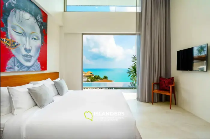 วิลล่าพร้อมสระว่ายน้ำ 3 ห้องนอนกว้างขวางในพื้นที่สีเขียวที่เงียบสงบ