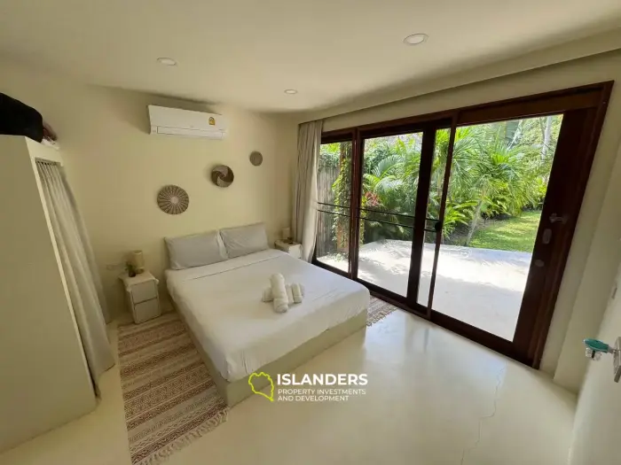 🏡 Villa Tropical Hideaway con Gran Jardín y Piscina Privada – Coconut Lane, Koh Phangan 🌴🌺