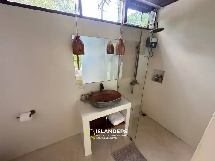 🏡 Villa Tropical Hideaway con Gran Jardín y Piscina Privada – Coconut Lane, Koh Phangan 🌴🌺